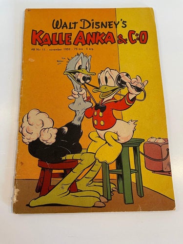 * Walt Disney´s Kalle Anka & C:o Nr 11 - 1952 *