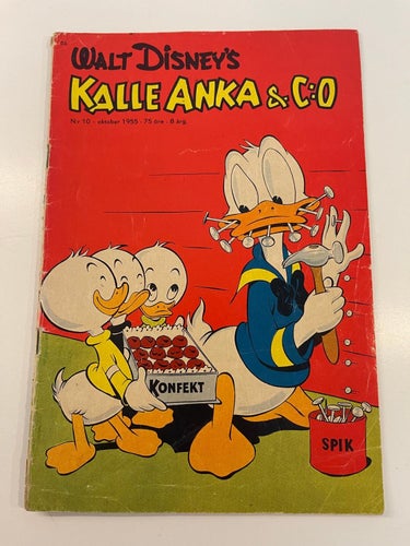 Kalle Anka  , Nr 10 - 1955