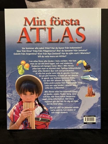 Bok - Min första Atlas