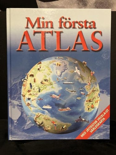 Bok - Min första Atlas