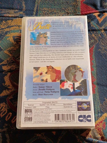 Eva & Adam Del 3 - Stulna Biffar Och Förlorade Kyssar - VHS (Svenskt Tal)