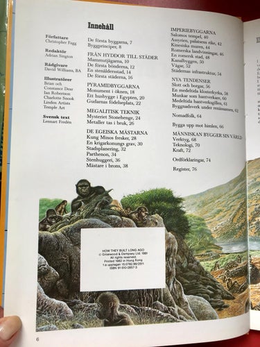 SÅ FUNKADE DET! hur man byggde förr Christopher Fagg Adrian Sington 1982