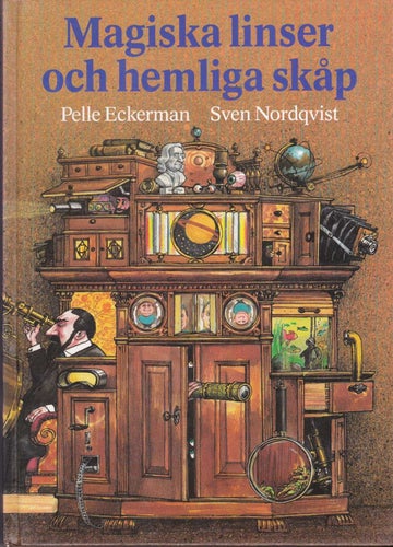 Pelle Eckerman / Magiska Linser Och Hemliga Skåp / Kartonnage / Nära nyskick