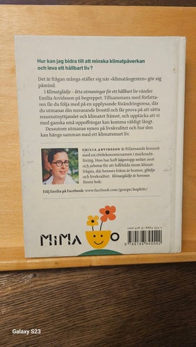 Klimatglädje - åtta utmaningar för ett hållbart liv, Emilia Arvidsson