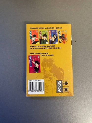 Ranma 1/2 Bok 4 - Manga - Rumiko Takahashi