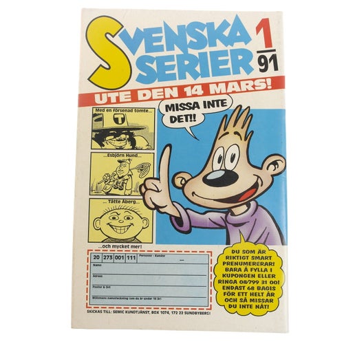 Seriemagasinet - 1991 - NR 6