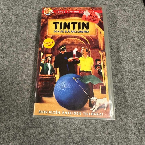 Tintin och de blå apelsinerna - VHS