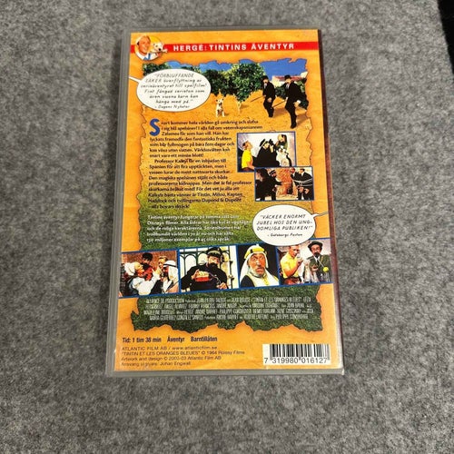 Tintin och de blå apelsinerna - VHS