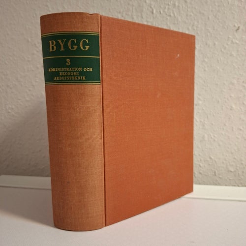 BYGG - Handbok för hus-, väg- och vattenbyggnad (band 3)