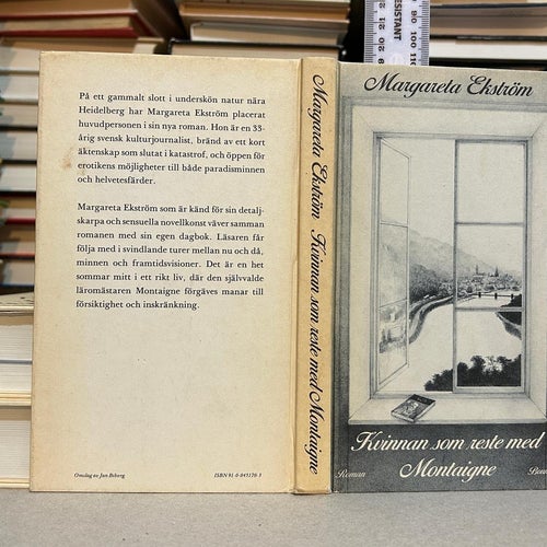 Kvinnan som reste med Montaigne av Margareta Ekström. bok, Very Good plus