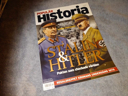 Populär historia 6/2009 (Stalin & Hitler, Regalskeppet Kronan, Cesar Ritz m.m)