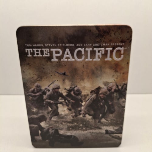The Pacific - Steelbox - Region 2, DVD-Box, Svensk text, Fint skick (Krig)