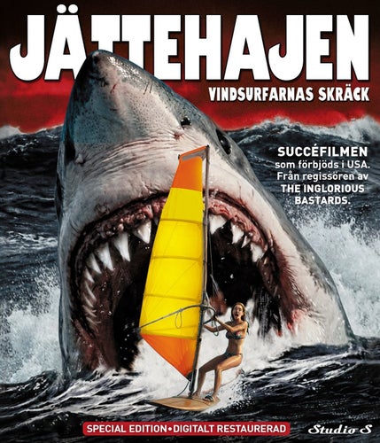 Jättehajen - Vindsurfarnas Skräck (1981 NY Blu-ray) Enzo G. Castellari