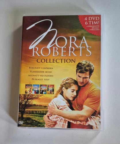 Nora Roberts Collection / Svensk Text / Fina Skivor / 4 filmer / DVD