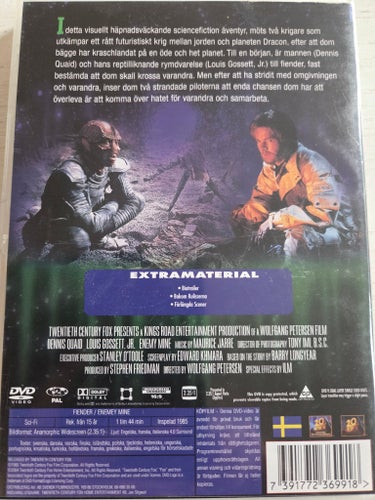 Fiender (1985) - Dennis Quaid/Louis Gossett Jr - DVD