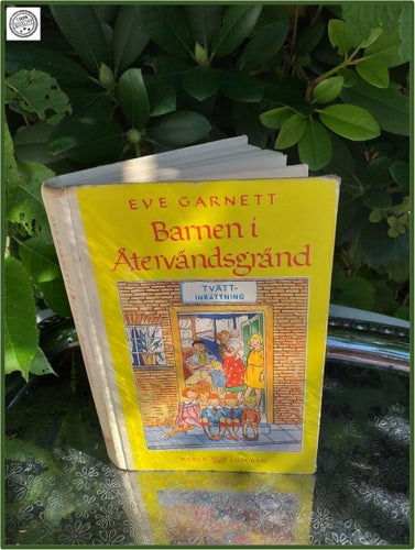 Barnen i återvändsgränd Uddevalla 1953 Rabén & Sjögren 1953 Carnegiepris Vintage
