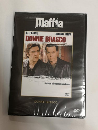 DVD Donnie Brasco Al Pacino Johnny Depp INPLASTAD