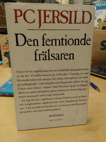 Den femtionde frälsaren av P C Jersild. bok, inbunden