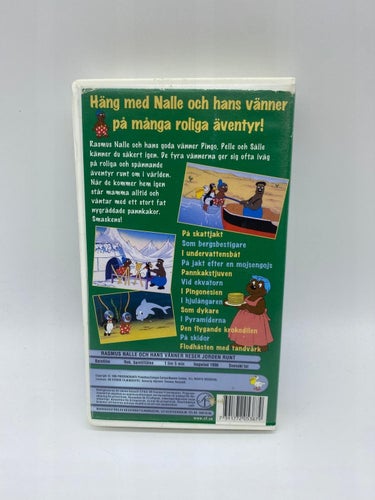 Rasmus Nalle och hans vänner reser jorden runt - VHS