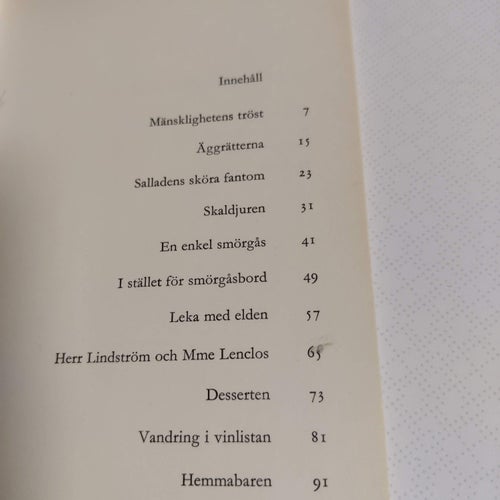 Väl bekomme - Kulinariska kåserier med råd och recept för herrar i köket