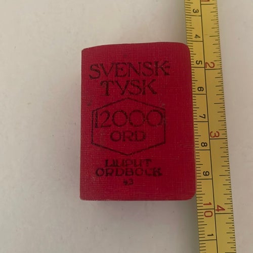 Svensk Tysk 12000 Ord Laliput Ordbok