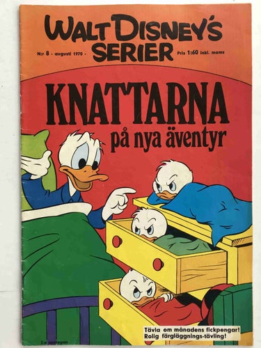 Walt Disney´s Serier - 1970:8 VG