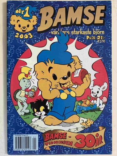 Bamse - 2003:1 FN-VF med färgbilder