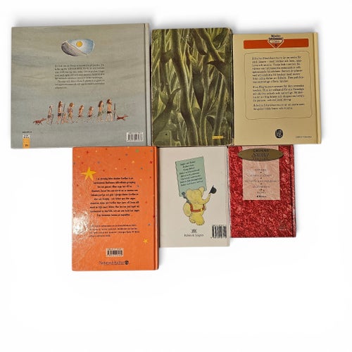 Barnböcker paket – Babar, Långa Ben, Apstjärnan m.fl. (6 st)