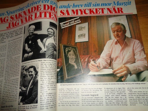 Allers nr44 1978 Jan Sparring, Frank Andersson annons, Virka - juldukar ,