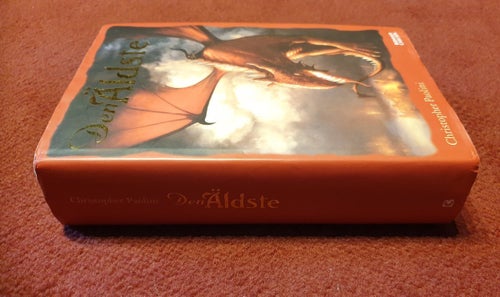 Den Äldste av Christopher Paolini, 2005, 700 sidor, inbundet, fantasy, drakar