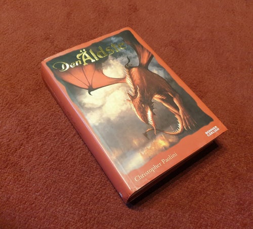 Den Äldste av Christopher Paolini, 2005, 700 sidor, inbundet, fantasy, drakar