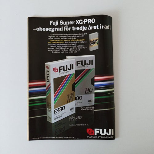 Tidningen Elektronik Världen Nr 4 1989