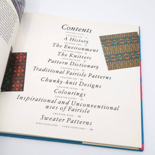 Fabulous Fairisle av John Allen | stickning Fair Isle mönsterbok