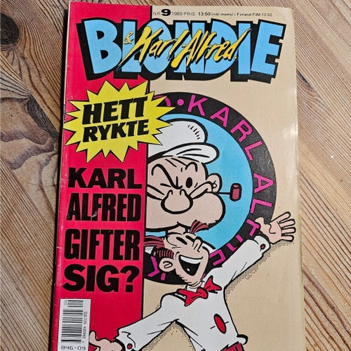 Blondie & Karl-Alfred - Nr 9 Karl Alfred gifter sig - 1989