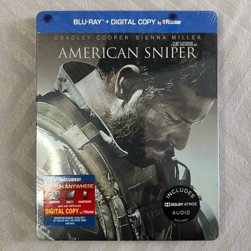 Steelbook American Sniper Blu-Ray + Digital Copy