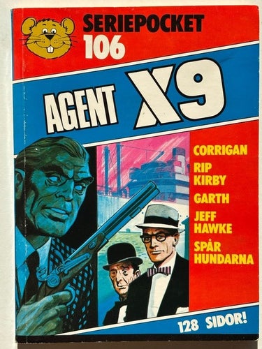 Serie-Pocket 106 - Agent X9. VG-FN