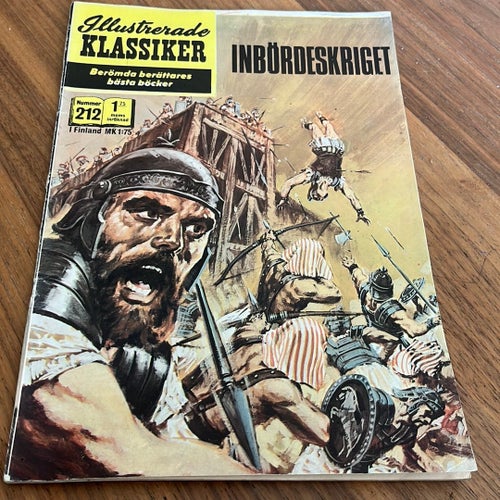 Illustrerade Klassiker Nr 212 Inbördeskriget