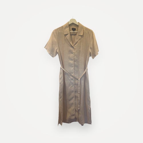 Gant D2. Linen Chambray Ss-linneklänning