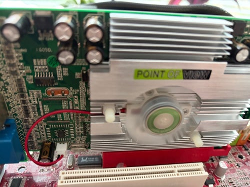Point of View GeForce FX 5500 Grafikkort AGP