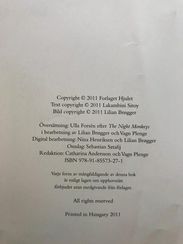 NATTAPORNA Lakambini Sitoy Lilian brøgger 2011