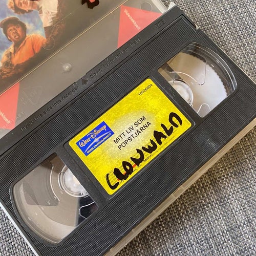 Walt Disney - Mitt liv som popstjärna - VHS