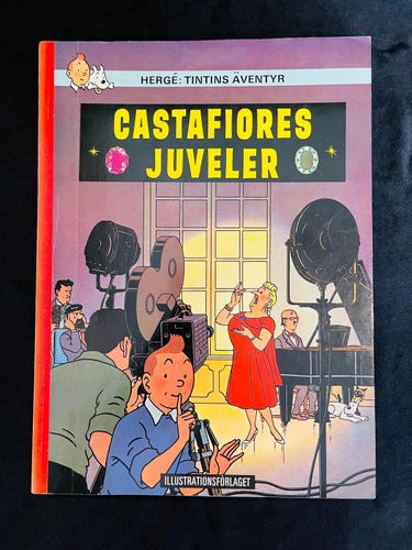 TINTIN Castafiores Juveler , Första Utgåva !