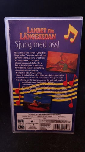 Landet För Längesedan - Sjung Med Oss! (VHS) Köpvideo - OOP/Utgången