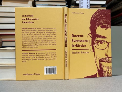 Docent Svenssons irrfärder av Stephan Rössner. bok, Very fine plus