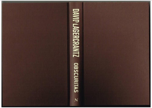OBSCURITAS En Rekke/Vargas-deckare - David Lagercrantz (2021)