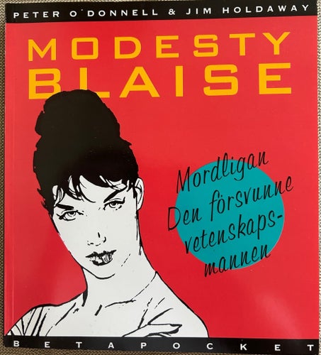 Modesty Blaise: Mordligan - Den försvunne vetenskapsmannen - Betapocket