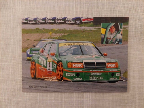 Mercedes 190E Etab Data Cuo Vykort