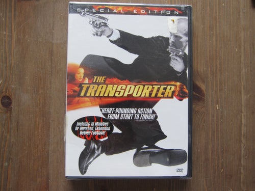 The Transporter (DVD) Jason Statham. OBS! Ej svensk text. Ny inplastad.