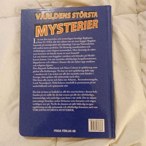 Världens Största Mysterier av Jan Larsson