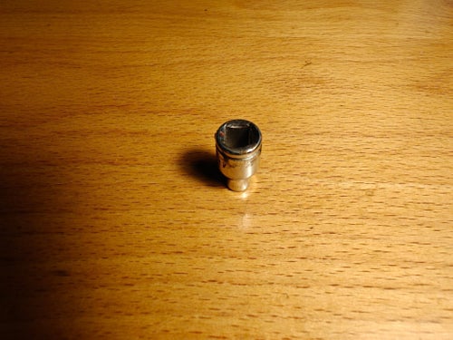 Hylsa 4 mm / sexkant / 1/4"